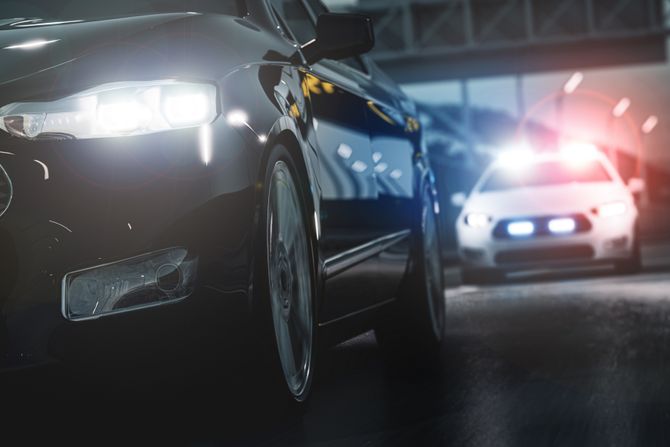 Policija, policijska potera