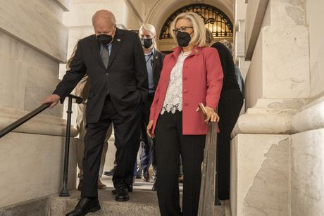 Dik Čejni sa ćerkom Liz na Kapitolu