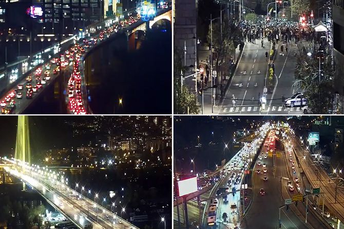 Saobraćaj gužva Gazela Takovska Autokomanda Ada