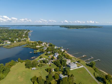 Česapik, zaliv, kuće, Virdžinija