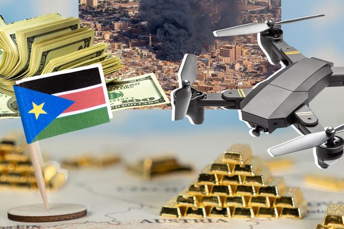 Sudan, rat, zlato, dronovi, dolari