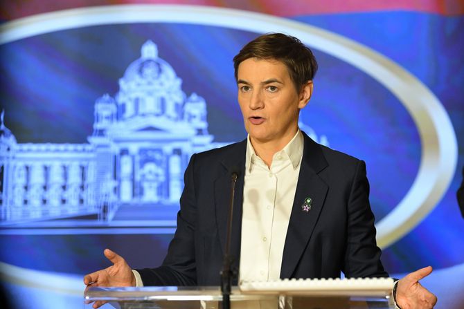 Ana Brnabić Andreas Fon Bekerat EU izveštaj