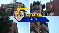 Ispred Doma penzionera u Tuzli zatekli smo potresan prizor: Građani nemo gledaju u garež i popucala stakla