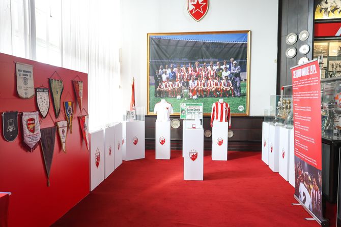 Otvorena izložba posvećena Kupu UEFA i Ligi Evrope u Muzeju FK Crvena Zvezda