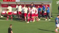 Zvezda - Banjik: Crveno-beli poveli golom sa pola terena, pa za 7 minuta ispustili prednost