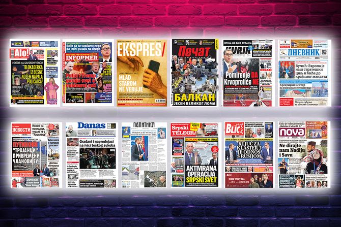 Prelistavanje pregled štampe naslovne strane novine Fičer