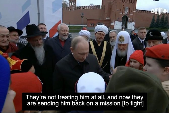 Kira Pimenova, putin