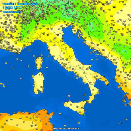 Trenutne temperature vazduha