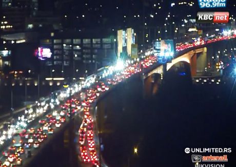 Gužve u gradu, Gazela, Nemanjina, Autokomanda, Brankov most ...