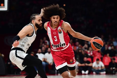 KK Partizan KK Olimpijakos - Tajson Vord i Dvejn Vašington