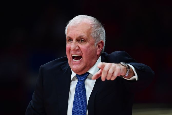 KK Olimpijakos - KK Partizan - Željko Obradović