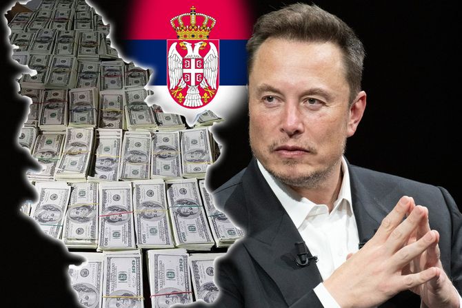 Ilon Mask Elon Musk, novac, srbija