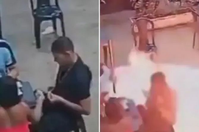 Požar na benzinskoj pumpi