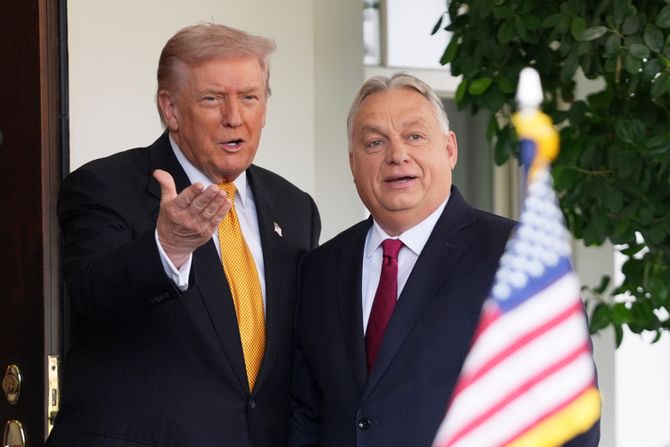 Donald Tramp i Viktor Orban
