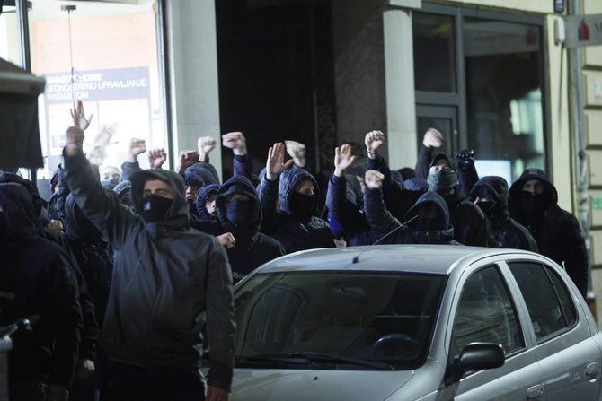 Zagreb, huligani, BBB, Dani srpske kulture