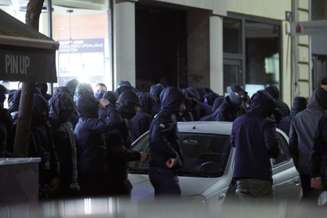 Zagreb, huligani, BBB, Dani srpske kulture