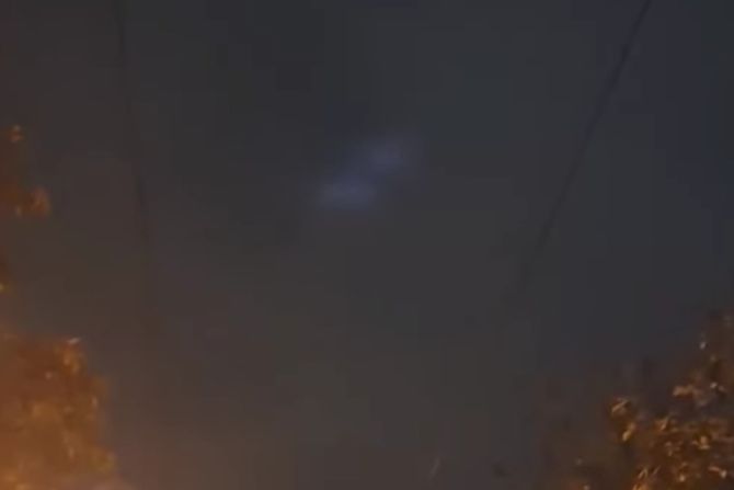 Misterija na nebu iznad Šapca