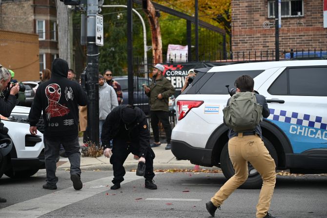 Napad na federalne agente u Čikagu
