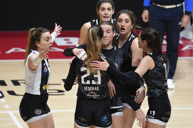 ŽOK Partizan, odbojkašice Partizana