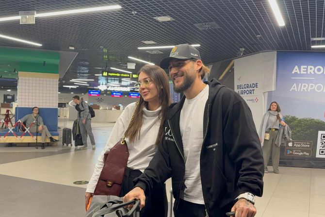 Anastasija Ražnatović i Nemanja Gudelj