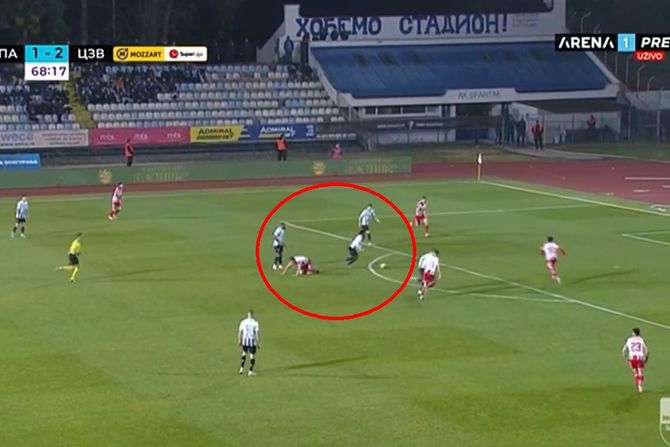 Kvakonsu Osei, Spartak - Crvena zvezda