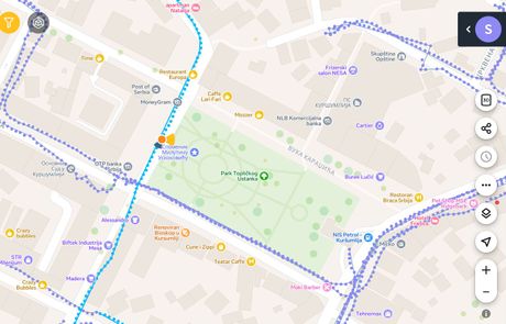 Nikola Milutinović, kreator mapa