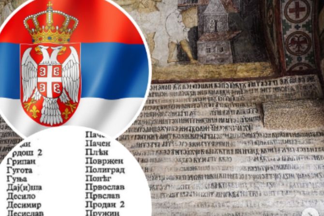 Srpska imena iz 13. veka