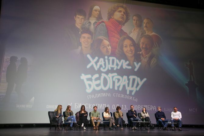 Hajduk u Beogradu, Film