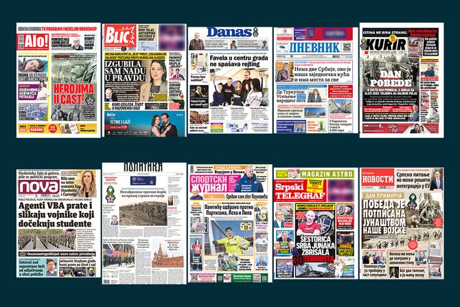 Naslovne strane Prelistavanje