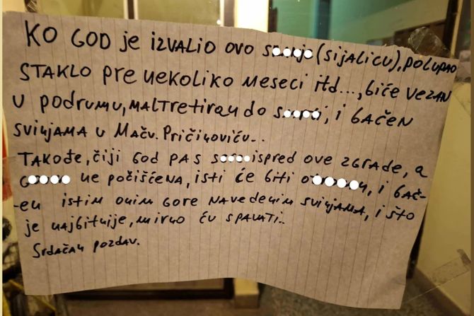 Komšija preti komšijama porukom, Mačva