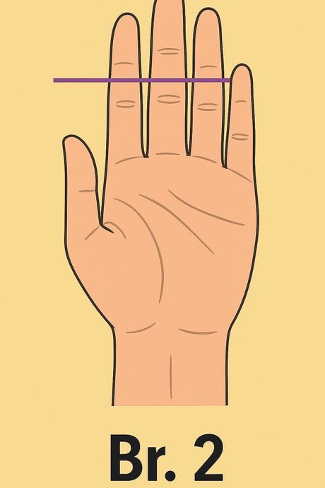 Test ličnosti, mali prst