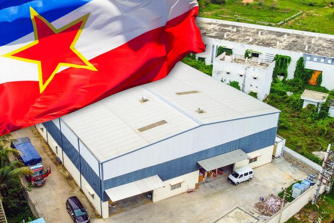 Fabrika, zastava SFRJ