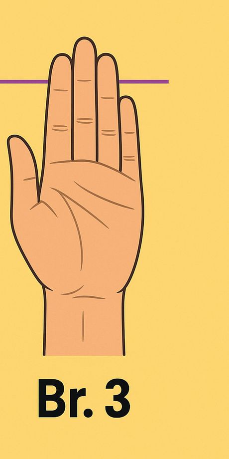 Ilustracija domalog prsta