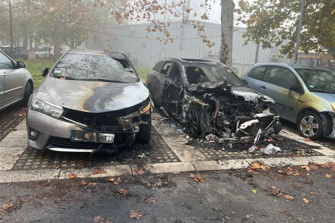 Zapaljen Automobil na Vozdovcu