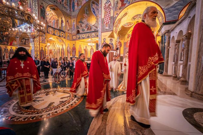 mitropolit Joanikije, Gruzijska pravoslavna crkva, Hram Hristovog vaskrsenja Podgorica