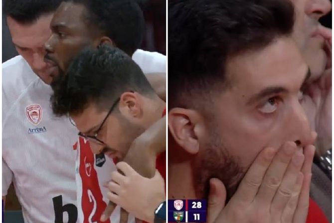 Kinan Evans, povreda Olimpijakos