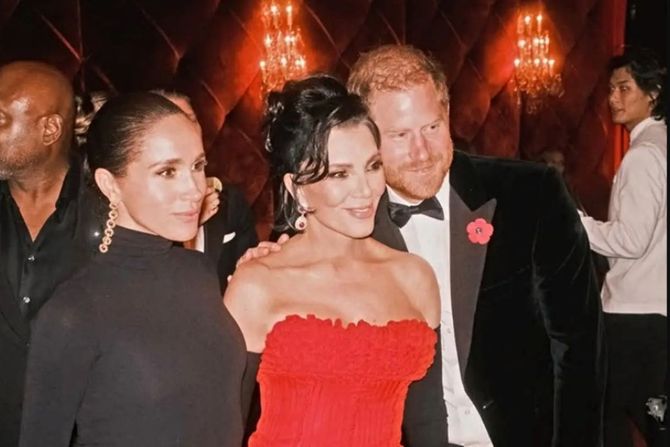 Megan Markl, princ Hari, Kris Džener