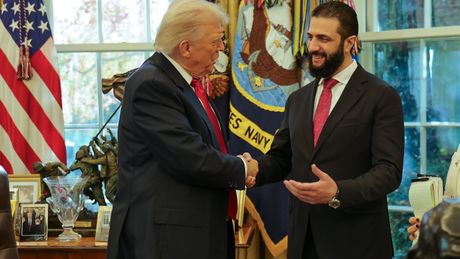 Donald Tramp i Ahmad al-Šara