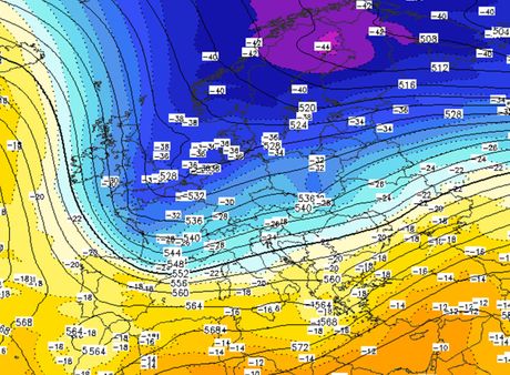 Skandinavija, polarni udar
