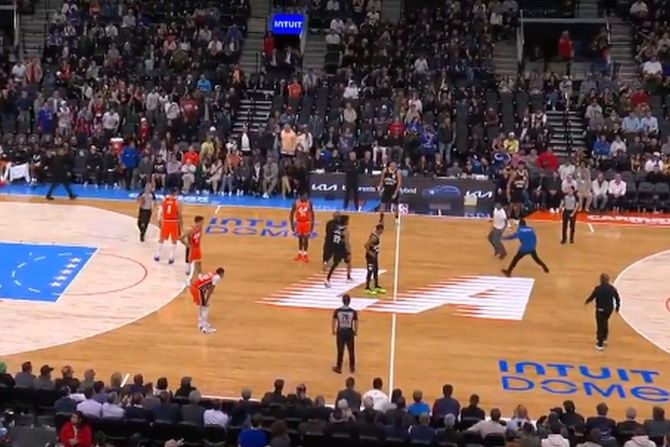 Nikola Jokić. navijač