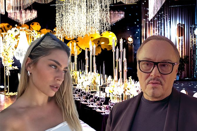 Nenad Knežević Knez, Ksenija Knežević, venčanje