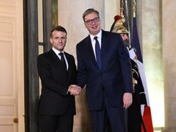 Aleksandar Vučić Emanuel Makron