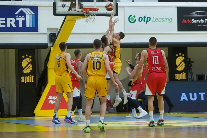 KK Borac Čačak KK Split