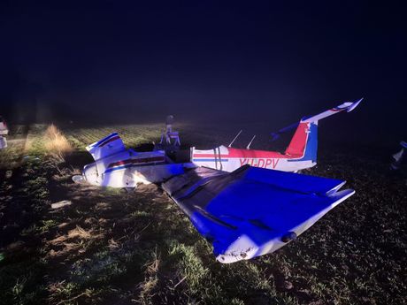 Avion pad nesreća udes