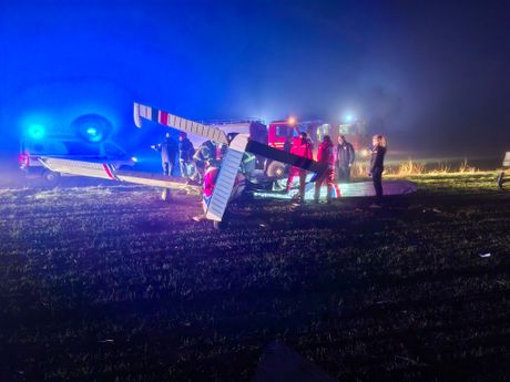 Avion pad nesreća udes