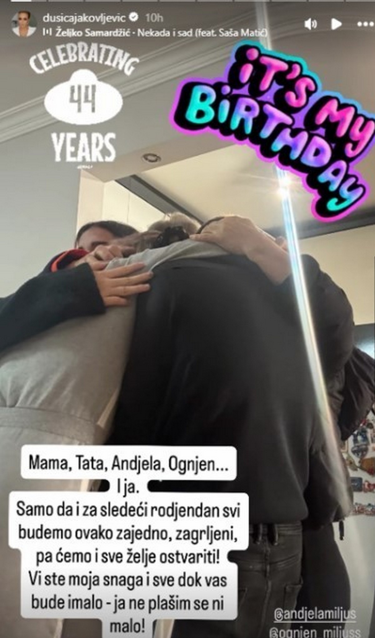 U domu Dušice Jakovljević danas veliko slavlje: Čestitke pljušte sa svih strana, voditeljka srećna kao nikad