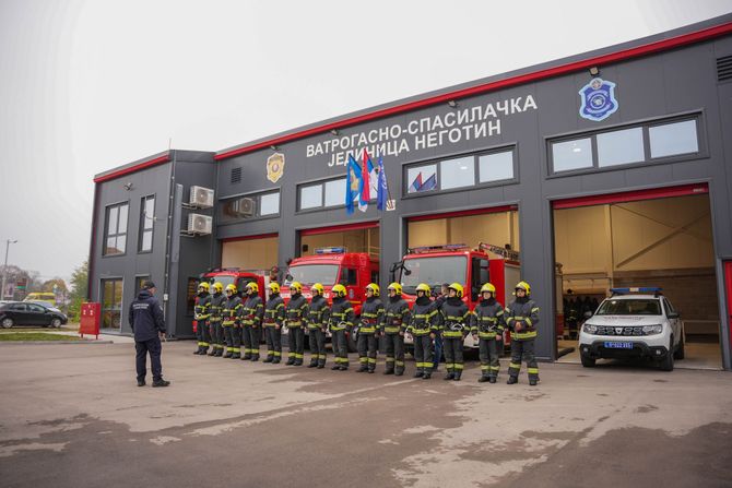 Ivica Dačić Negotin Vatrogasno spasilačko odeljenje objekat otvaranje
