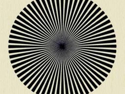 Optička iluzija centar kruga