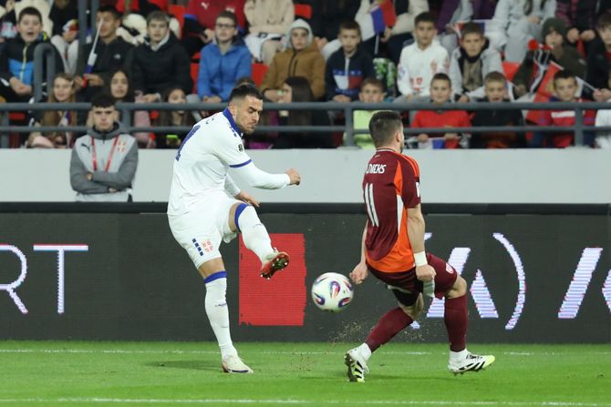 Fudbal Srbija - Letonija