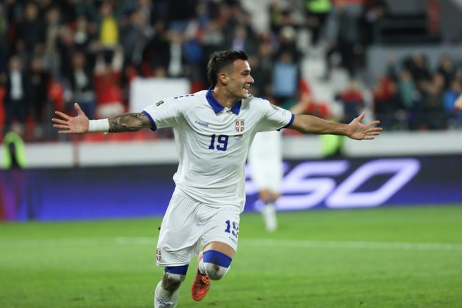 Fudbal Srbija - Letonija